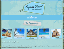 Tablet Screenshot of empresstravellindenhurst.com